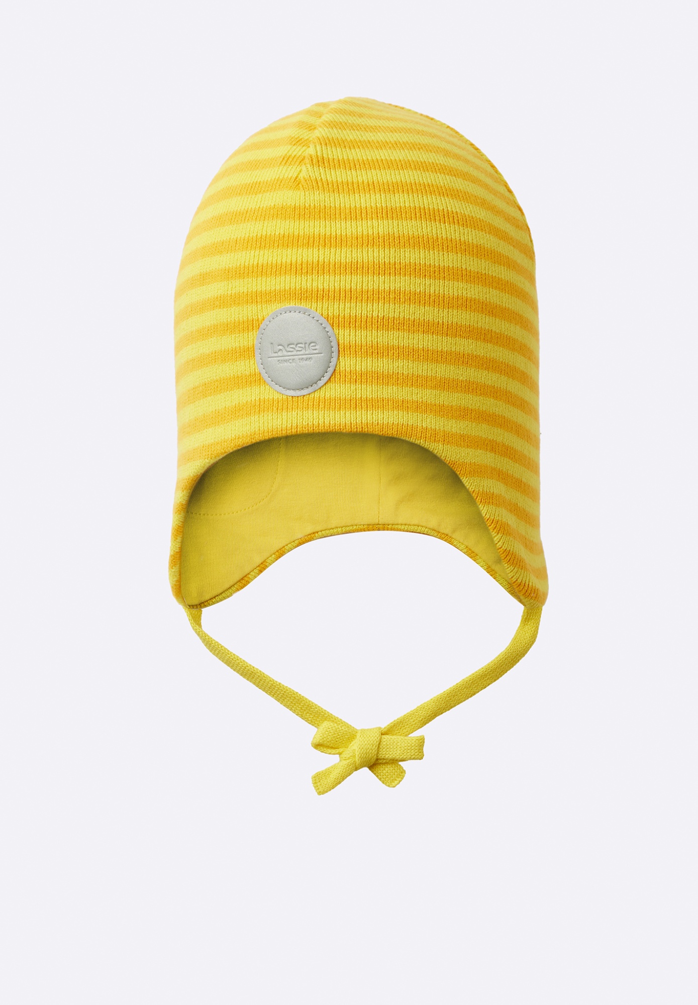 Детская шапка-бини Lassie Kivi Желтая | фото