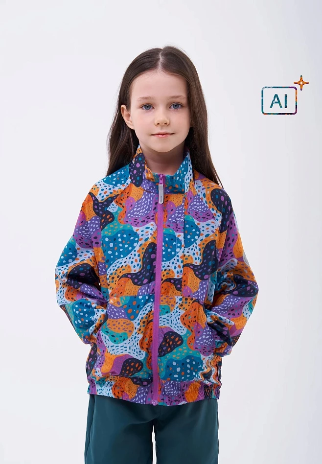 Ветровка Lassie Ritva Лиловая Lassie - артикул: 72104304