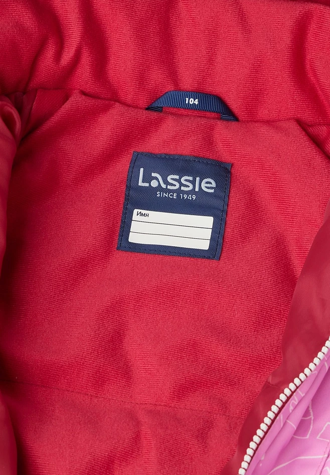 Детский утепленный комбинезон Lassie Suprafill Tihvo Розовый Lassie - артикул: 7100099A