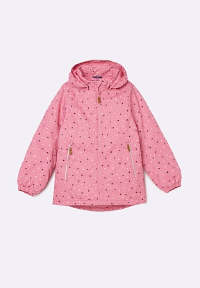 Детская утепленная куртка Lassie Anise Розовая | фото