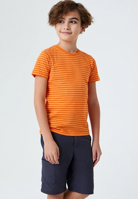 Детская футболка Lassie Valoon Оранжевая | фото
