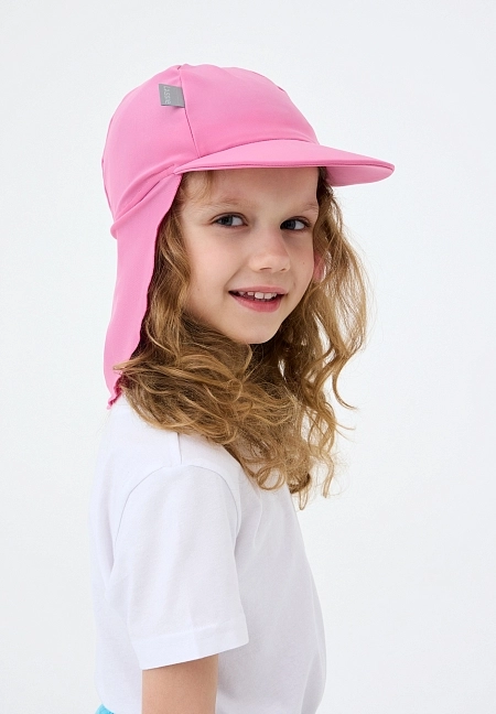 Детская панама Lassie Ossea Розовая | фото