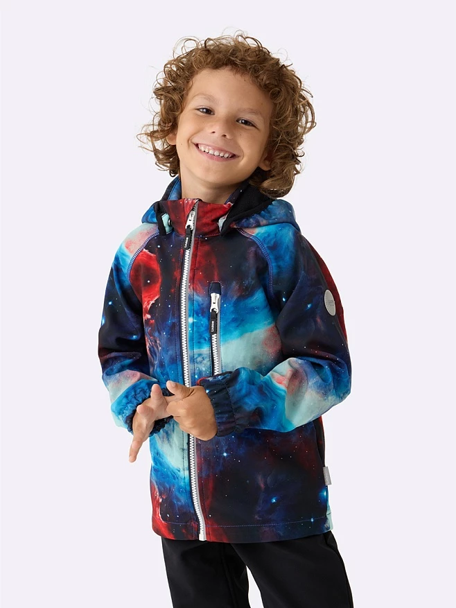 Детская куртка из материала Softshell Lassie Ulla  Lassie - артикул: 72103210