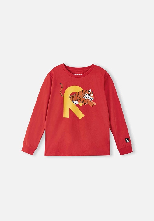 Джемпер из материала Jersey Reima Onnikisu Красный Lassie - артикул: 536753