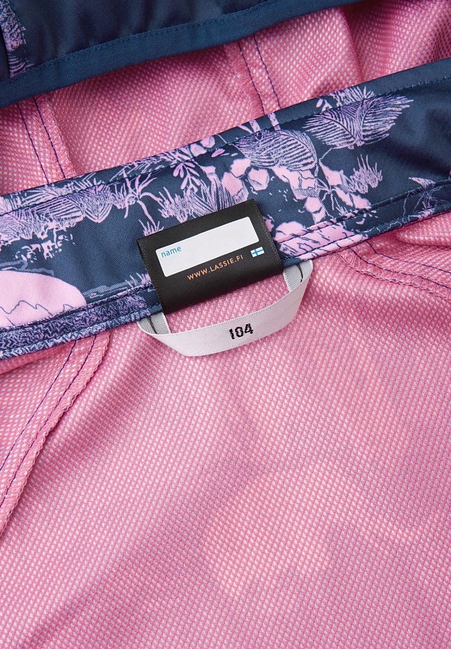 Толстовка-ветровка 2 в 1 из материала Softshell Dara Синяя Lassie - артикул: 721784