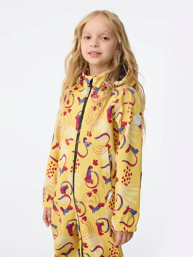 Детский комбинезон из материала Softshell Lassie Uuno  Lassie - артикул: 72103220