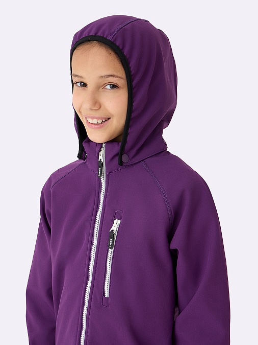 Детская куртка из материала Softshell Lassie Ulla Фиолетовая Lassie - артикул: 73103216