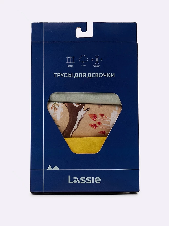 Трусы для девочки Lassie Lukko, 3 шт.  Lassie - артикул: 72203206