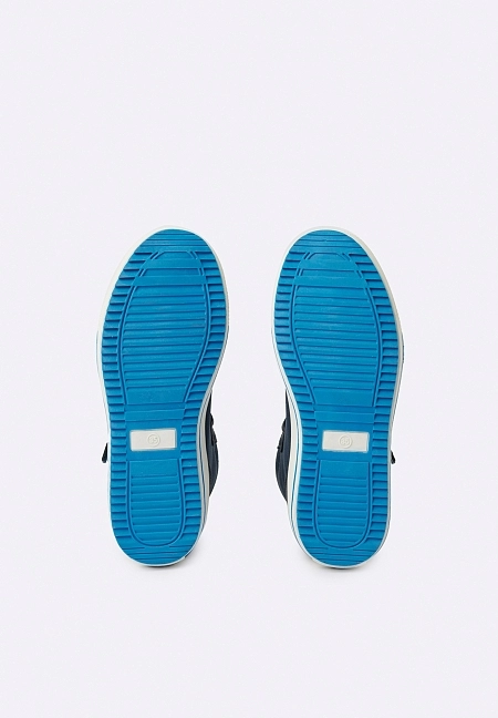 Детские водонепроницаемые демисезонные ботинки Lassie Elfer Синие | фото