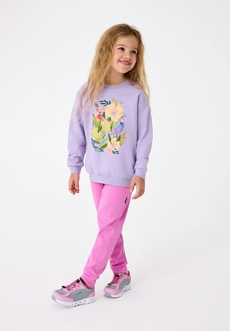 Детский свитшот Lassie Pihatatar Фиолетовый | фото