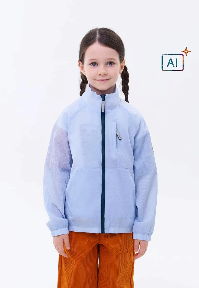 Ветровка Lassie Ritva Голубая Lassie - артикул: 72104304