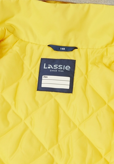 Детская утепленная куртка Lassie Symppis Желтая | фото