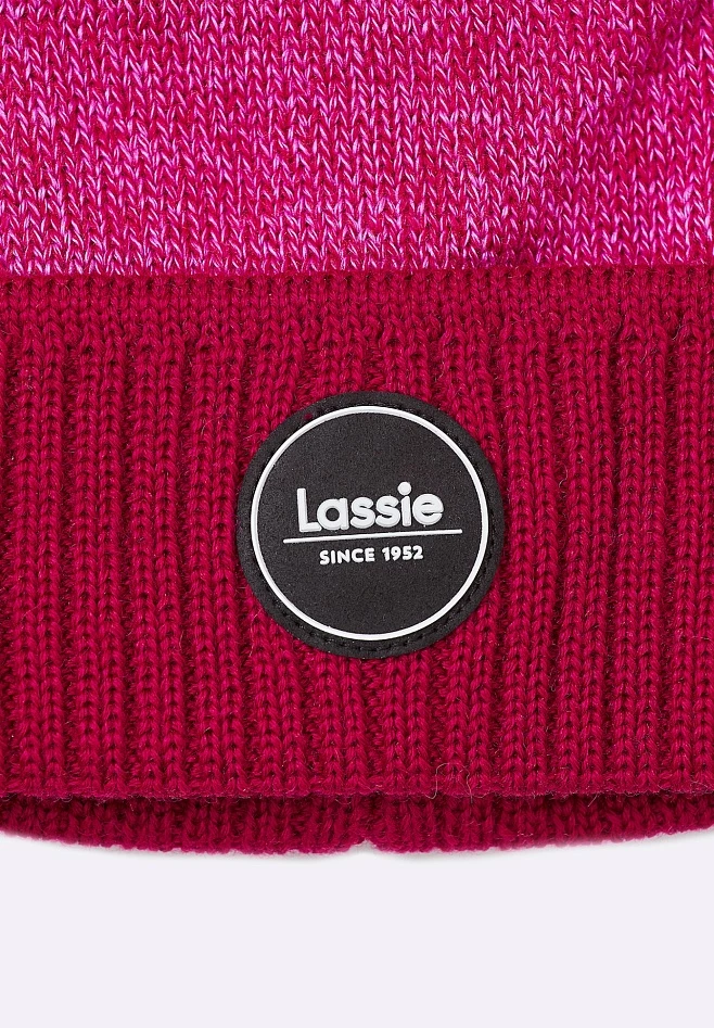 Шапка-бини Lassie Mariele Розовая Lassie - артикул: 7300011B