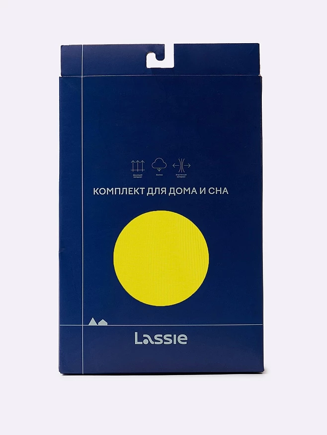 Детская пижама Lassie Kolmio Желтая Lassie - артикул: 72203204