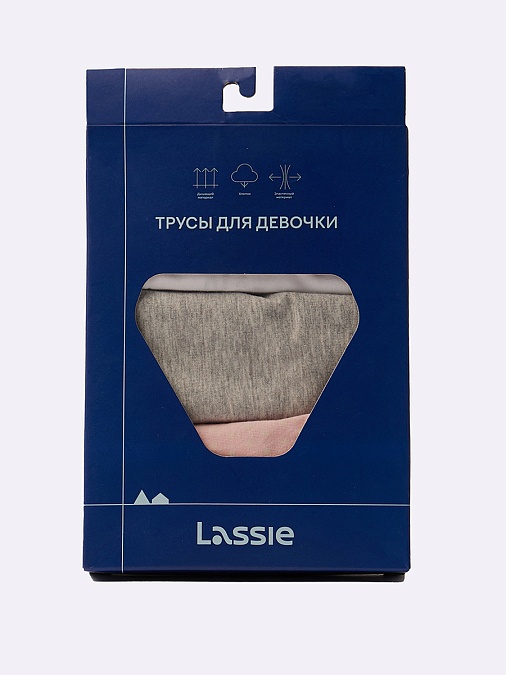 Трусы для девочки Lassie Lukko, 3 шт. Розовые Lassie - артикул: 72203206