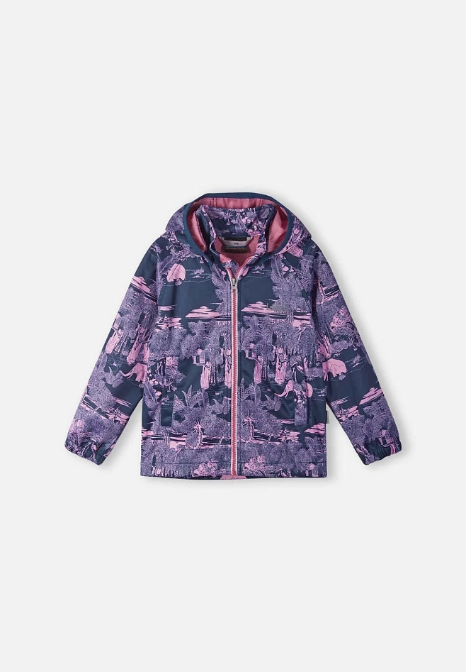 Толстовка-ветровка 2 в 1 из материала Softshell Dara Синяя Lassie - артикул: 721784
