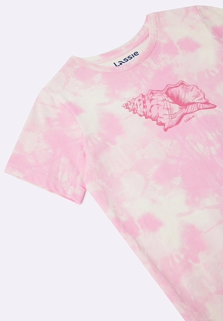Детская футболка Lassie Ajatus Розовая | фото