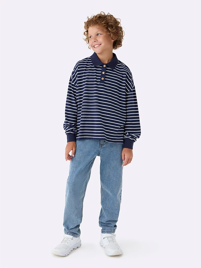 Детское поло с длинным рукавом Lassie Tissi  Lassie - артикул: 73203205